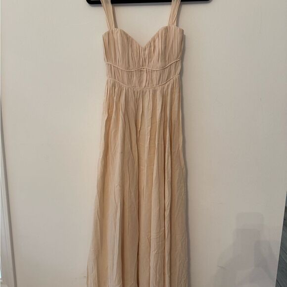 Reformation Jayde Maxi Dress Size 2Petite Prosecco NWT - Picture 3 of 6